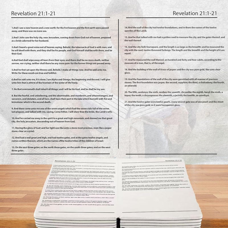 VKMON Bible Pillow Book Plush That Opens, for Teens Adults Christian Gifts, Cozy Faith Bible Pillow (Black) - Image 2